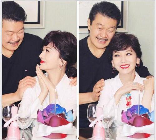 赵雅芝与老公照片,岁月静好幸福时光